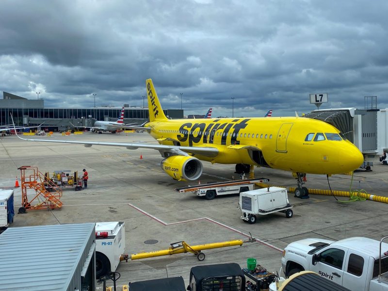 Flying on Spirit Airlines during pandemic