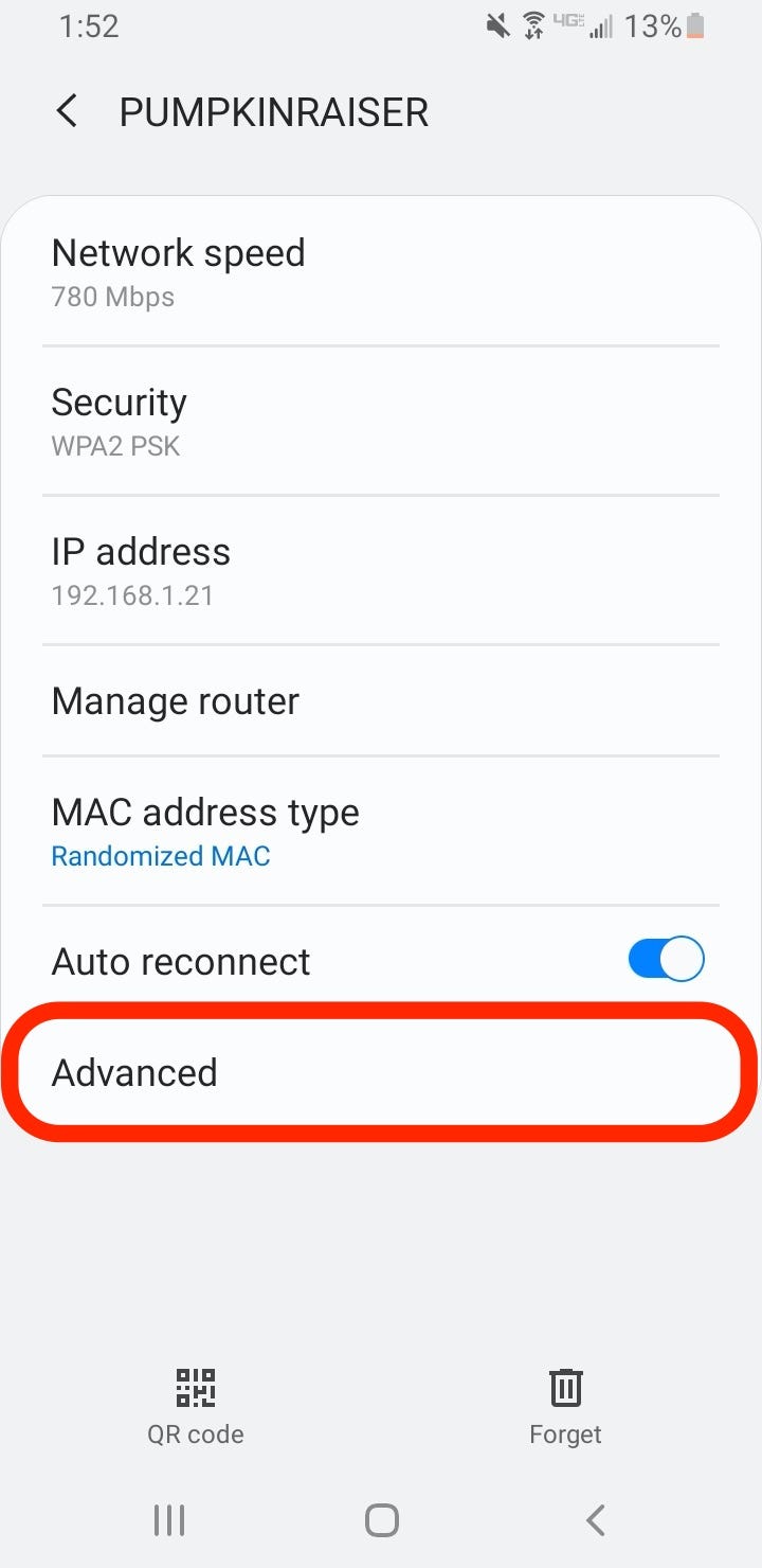 how to change ip mobile data