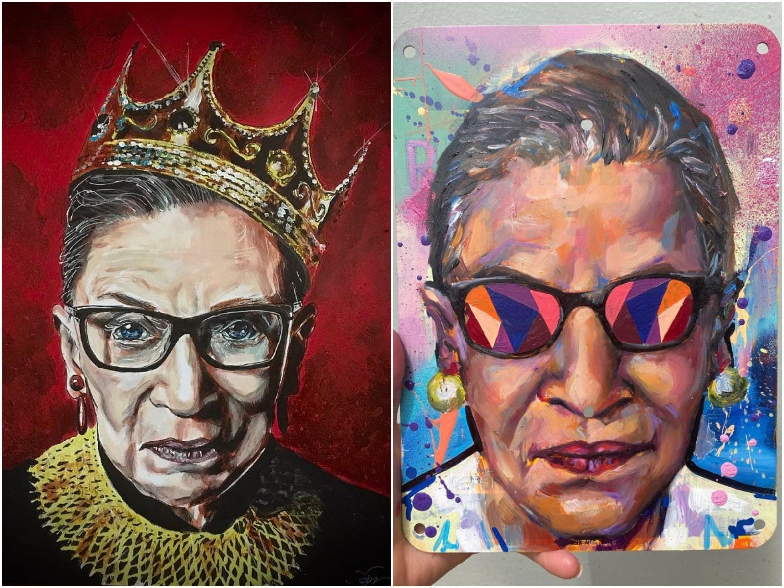 Artists told Insider what Ruth Bader Ginsburg meant to them.