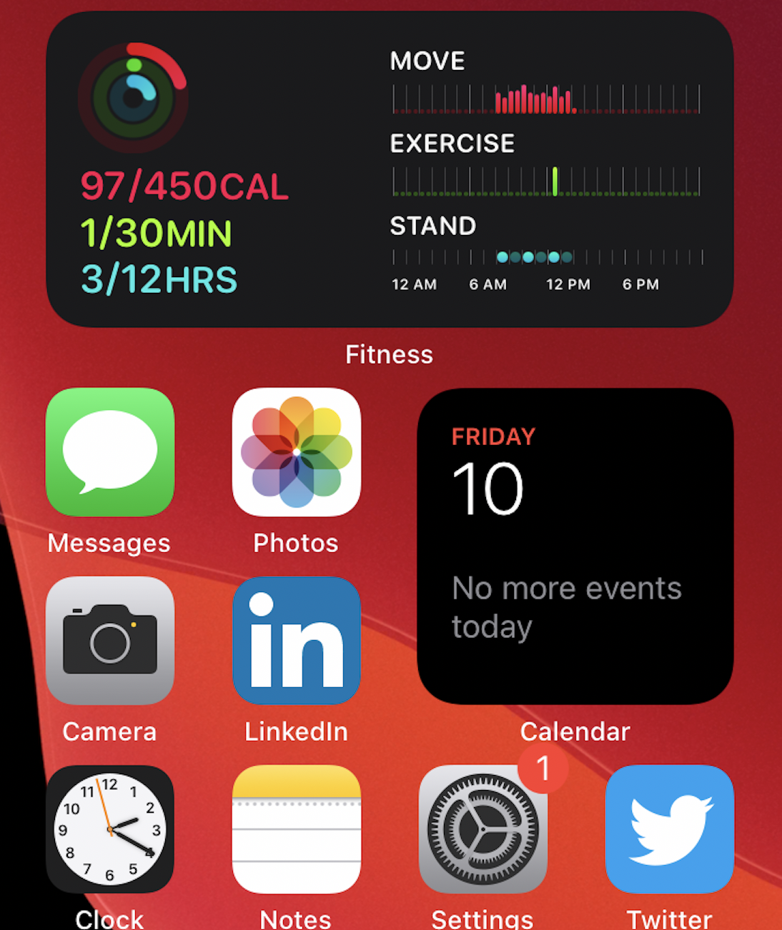 iOS 14 Widget