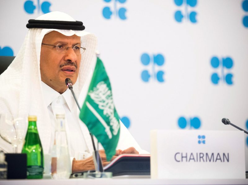 Saudi Arabia's Minister of Energy Prince Abdulaziz bin Salman Al-Saud