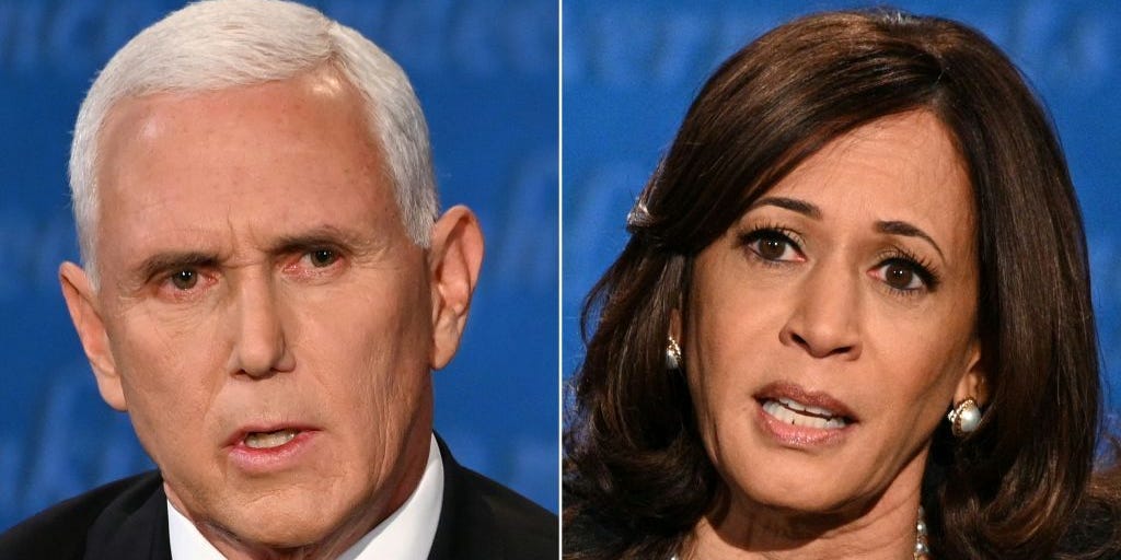 GettyImages mike pence and kamala harris