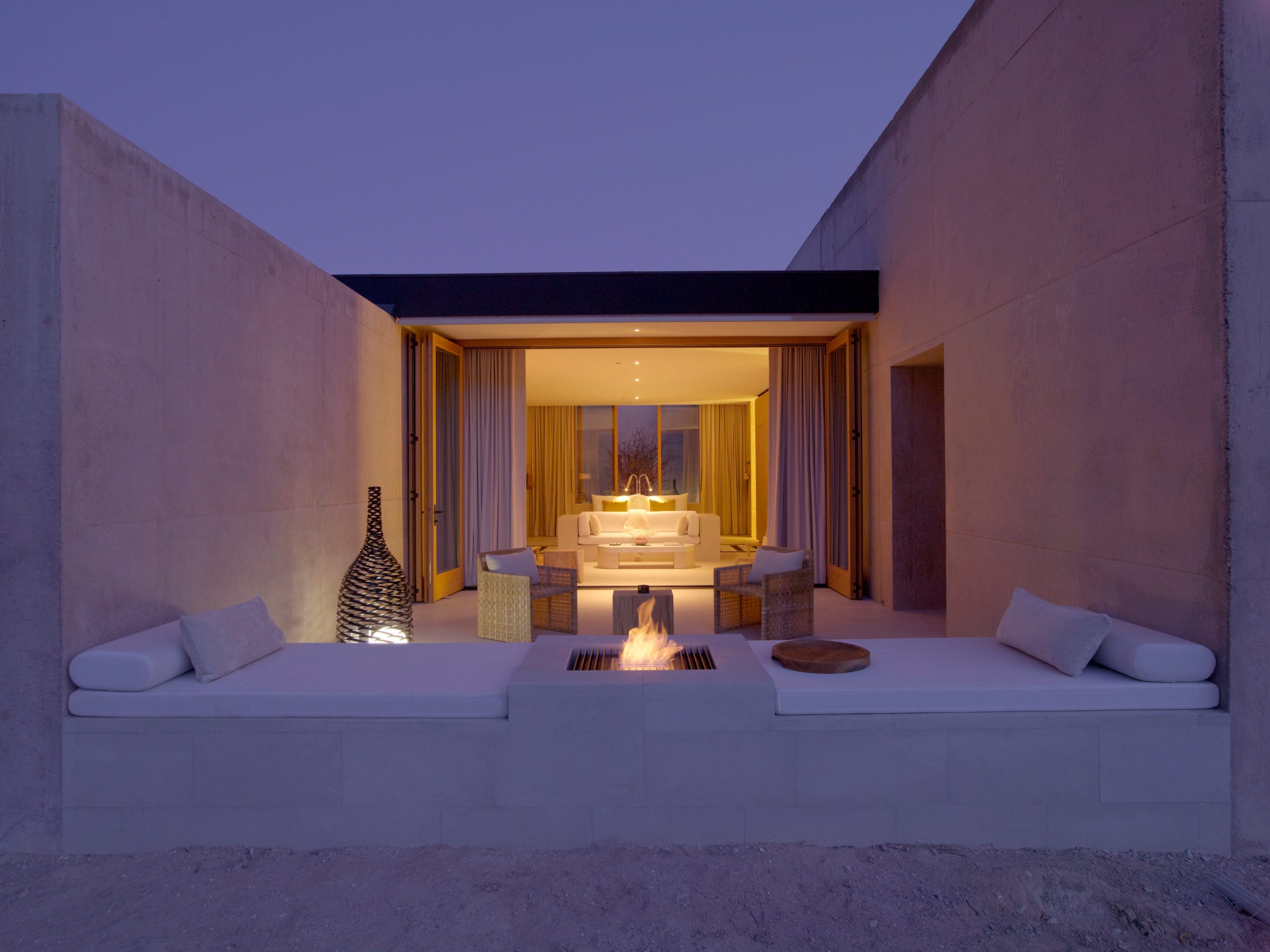 Amangiri, USA   Jaala Suite Desert Lounge_High Res_3149