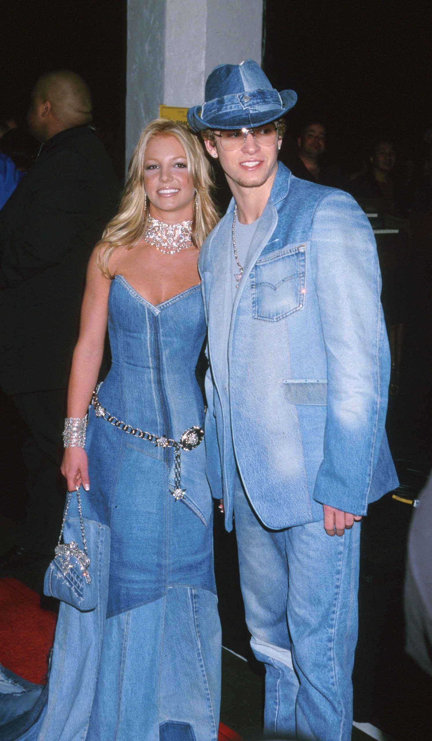 Britney Spears and Justin Timberlake jean outfits