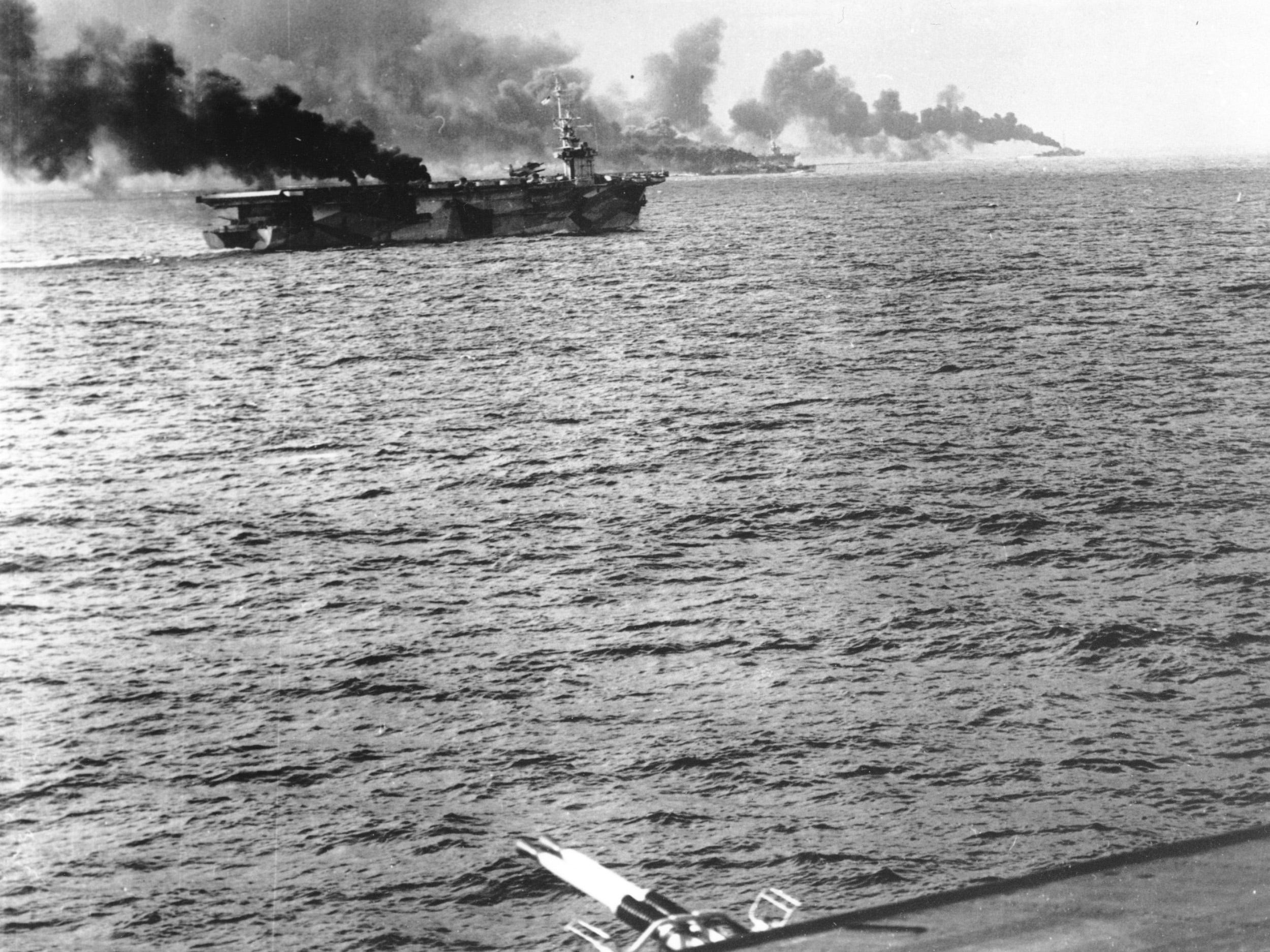 Leyte Gulf Philippines World War II WWII