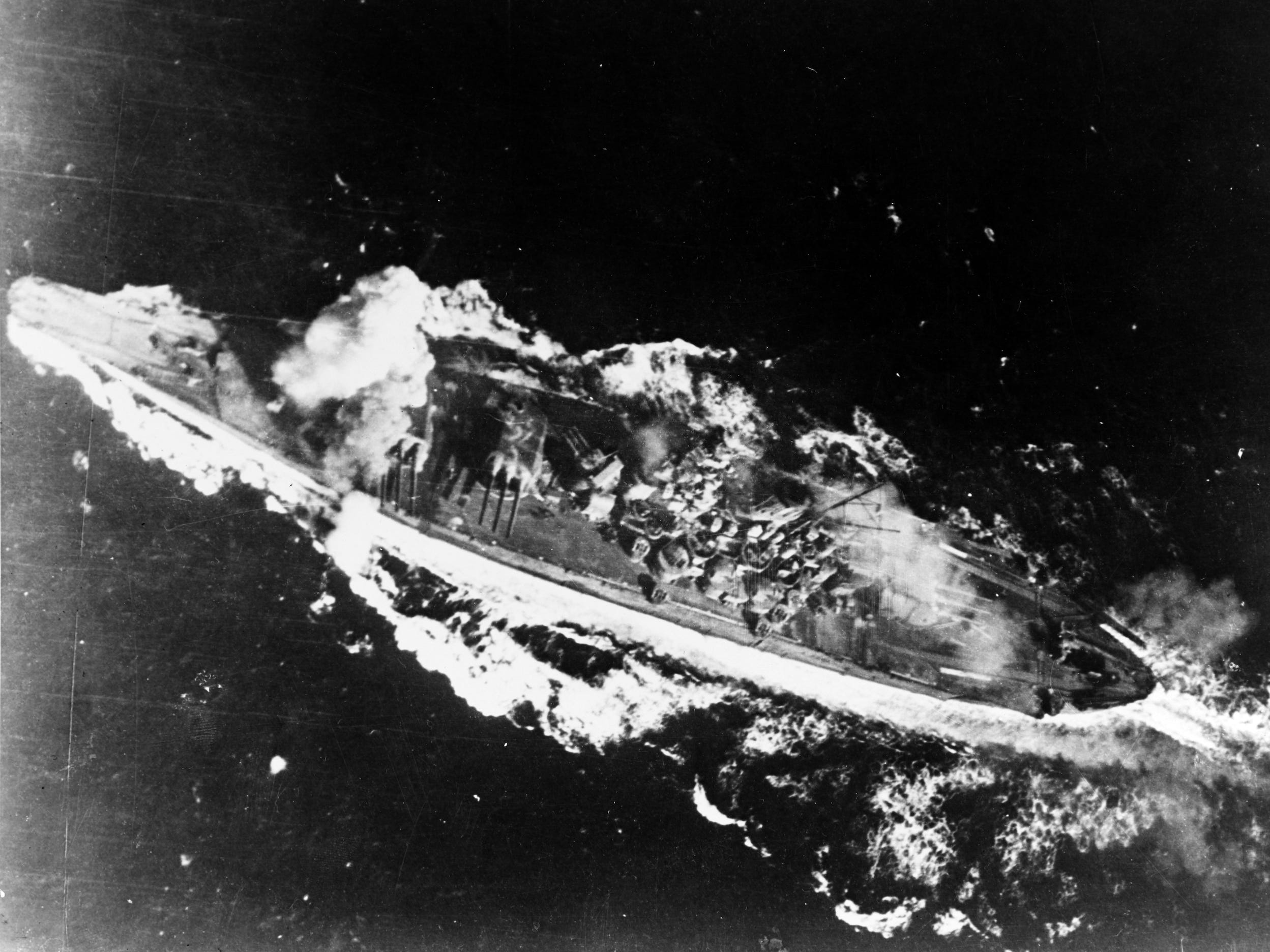 Japan battleship Yamato Sibuyan Sea Leyte Gulf Philippines WWII