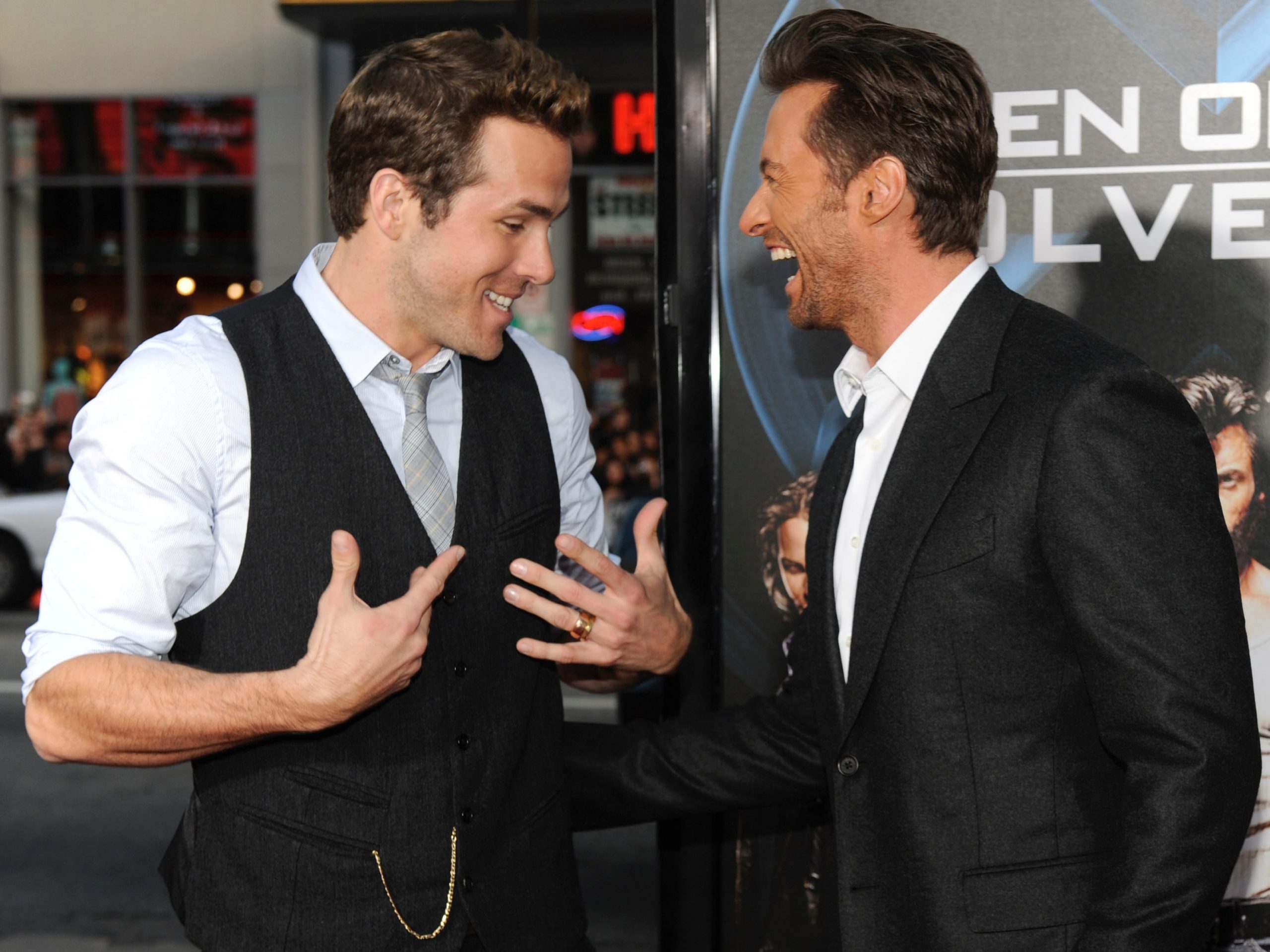 Ryan Reynolds and Hugh Jackman have been in a 'feud' since ...