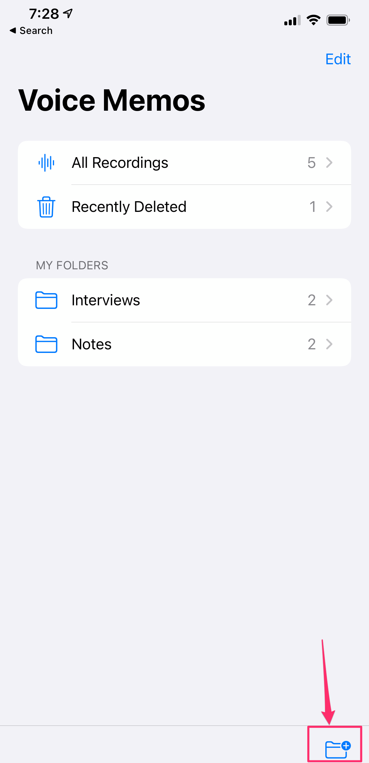 How_to_put_iPhone_voice_memos_in_folders 1