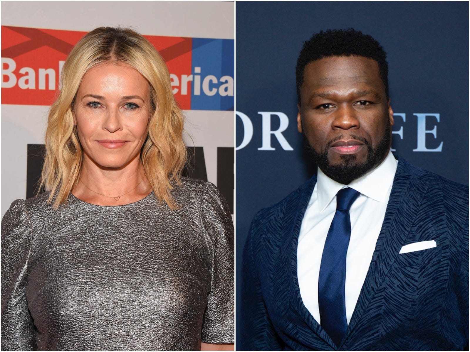 Chelsea Handler posted a series of tweets criticizing 50 Cent for supporting Donald Trump for president.