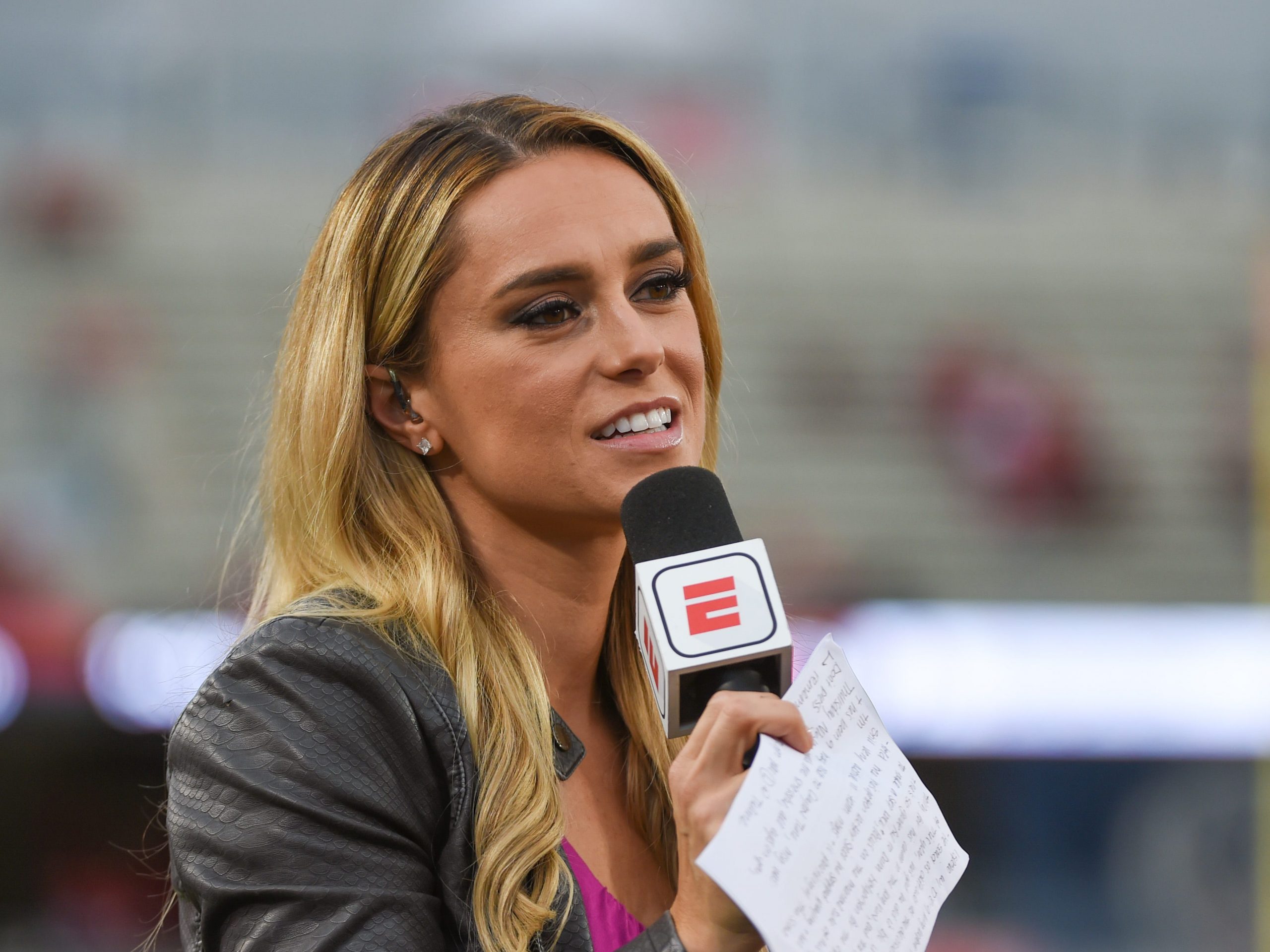 ESPN reporter Molly McGrath opened up about the realities of pregnancy after a troll body shamed her.