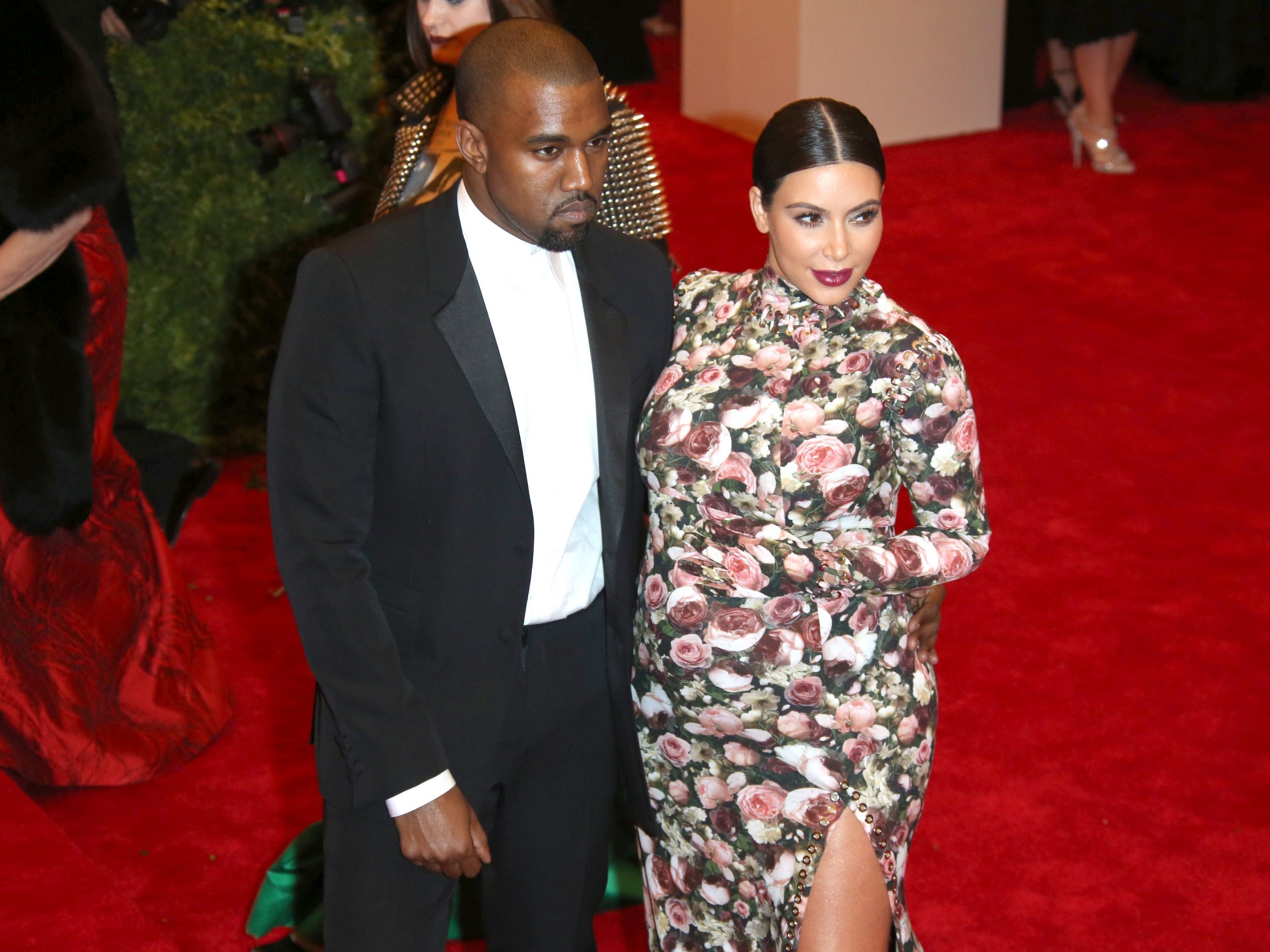 Kim Kardashian attended the 2013 Met Gala while pregnant alongside husband Kanye West.