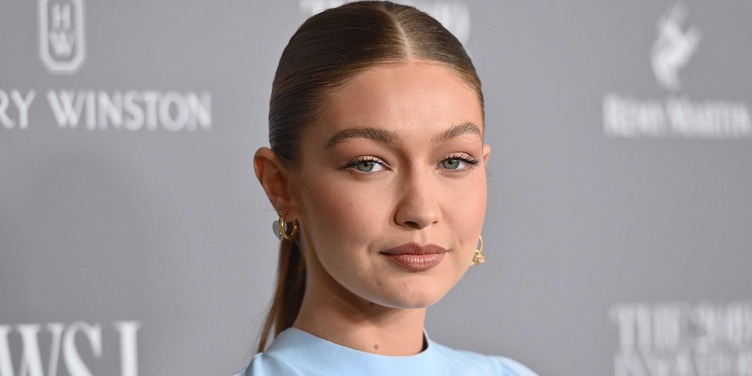 Gigi Hadid said that she voted via absentee ballot with her daughter by her side.