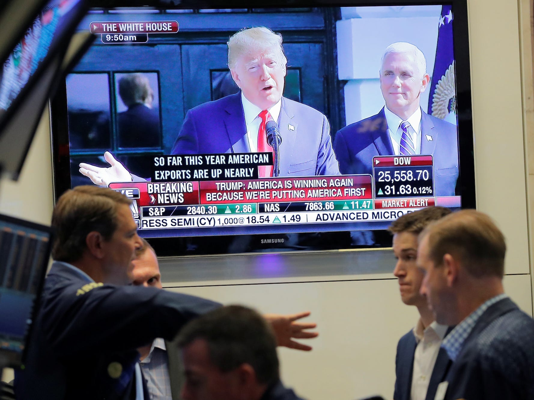 trump trading floor tv