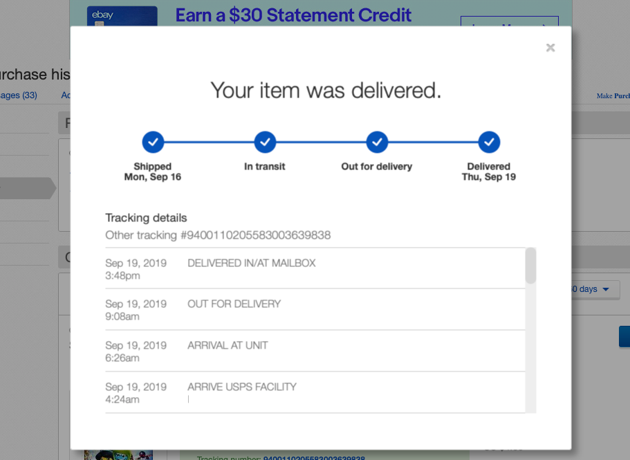Tracking ebay orders pickering xsv 3000