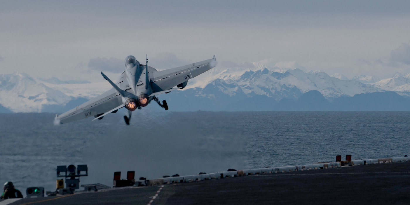 Navy aircraft carrier Theodore Roosevelt Arctic Alaska Northern Edge F/A-18F Super Hornet