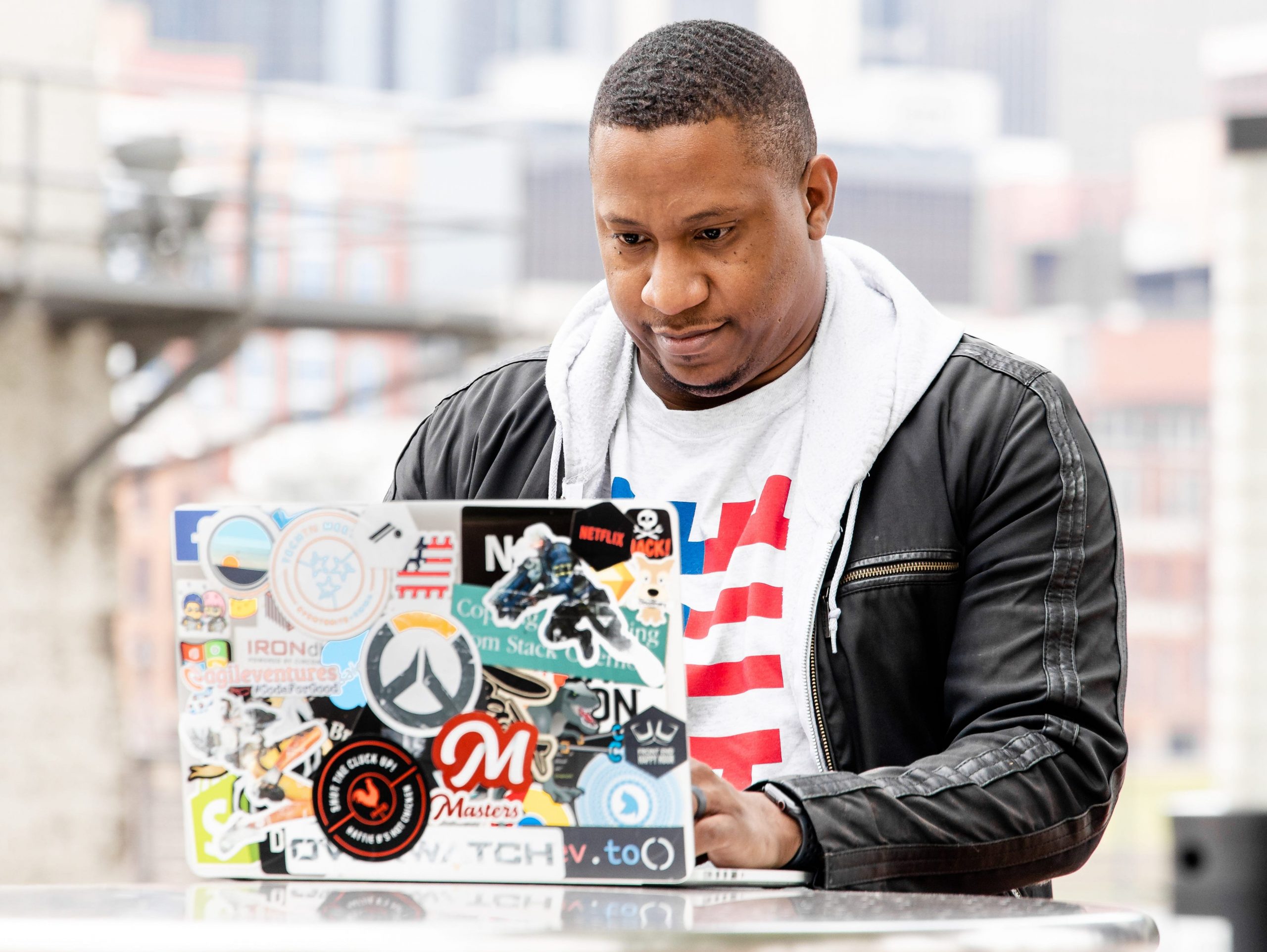 Jerome Hardaway, founder of Vets Who Code and Air Force veteran