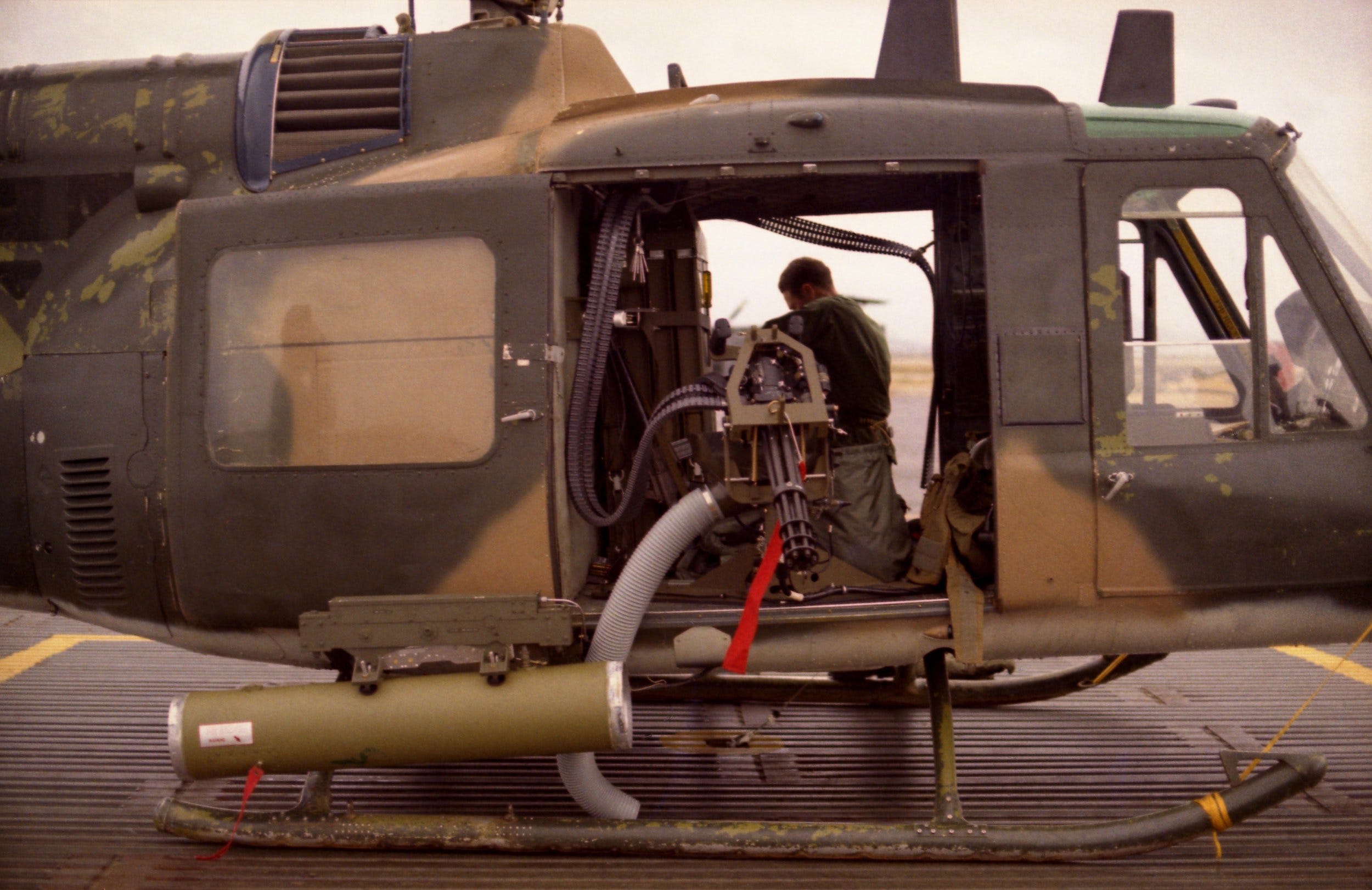 Vietnam War UH-1P Huey helicopter