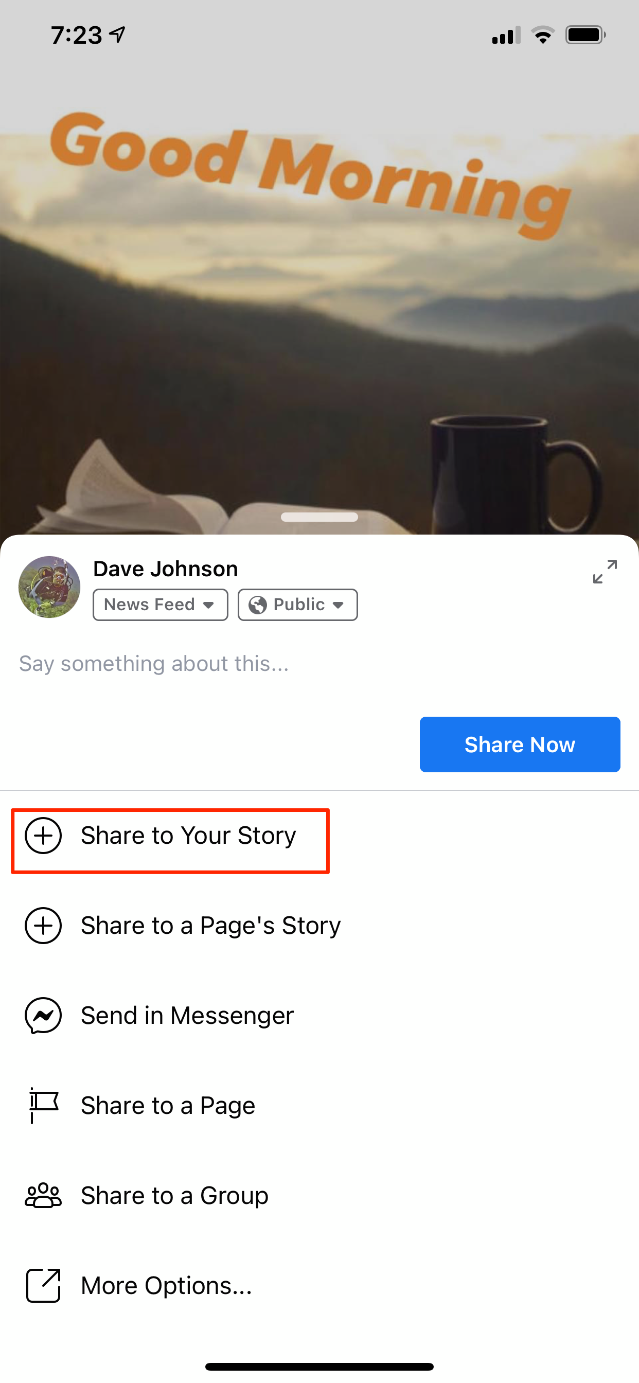 How_to_post_a_Facebook_story 5