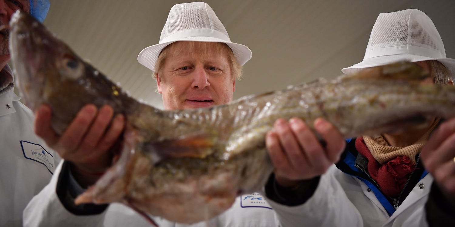 Boris Johnson fish