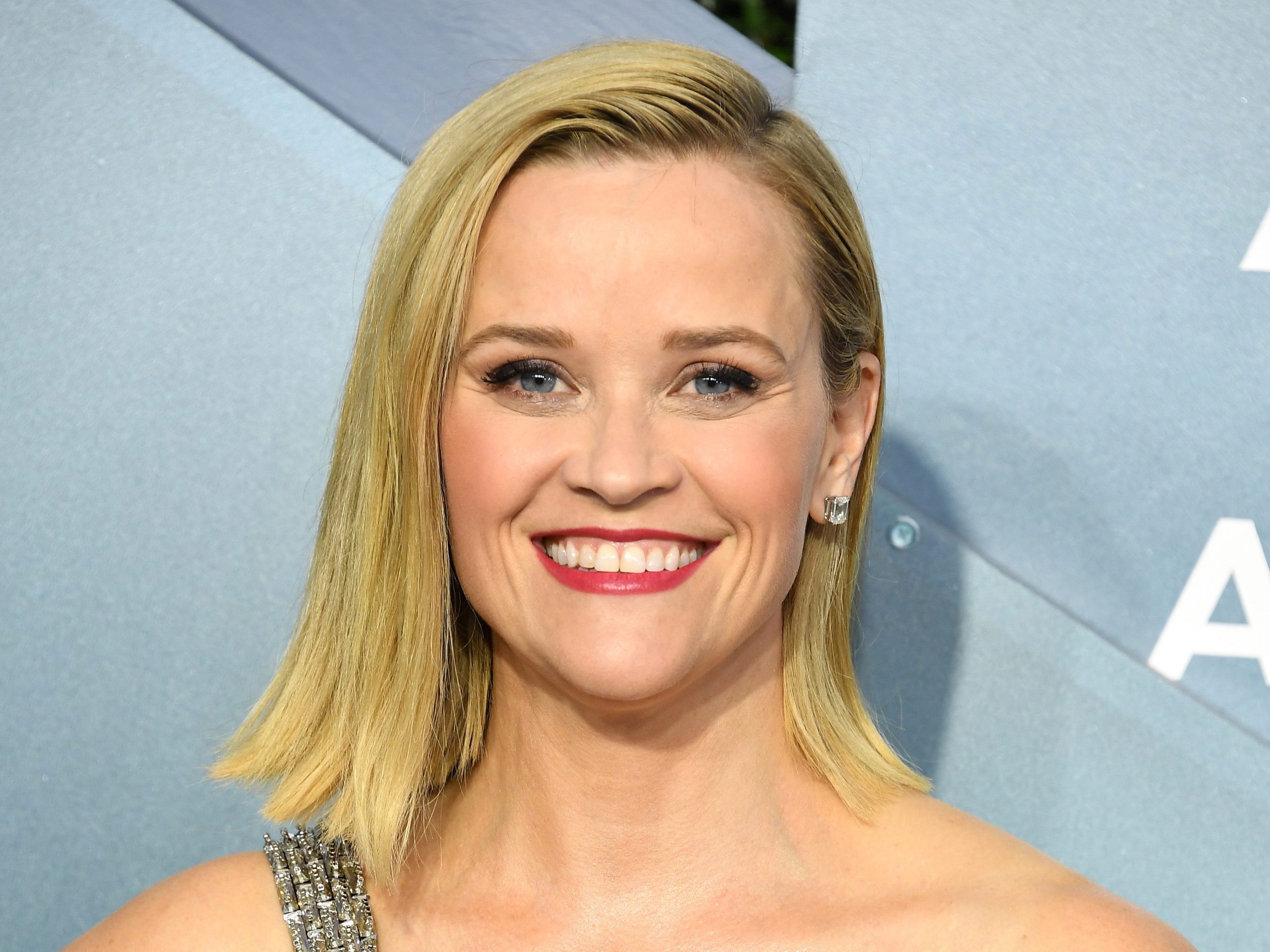 Reese Witherspoon at the 26th Annual Screen Actors Guild Awards at The Shrine Auditorium on January 19, 2020 in Los Angeles, California