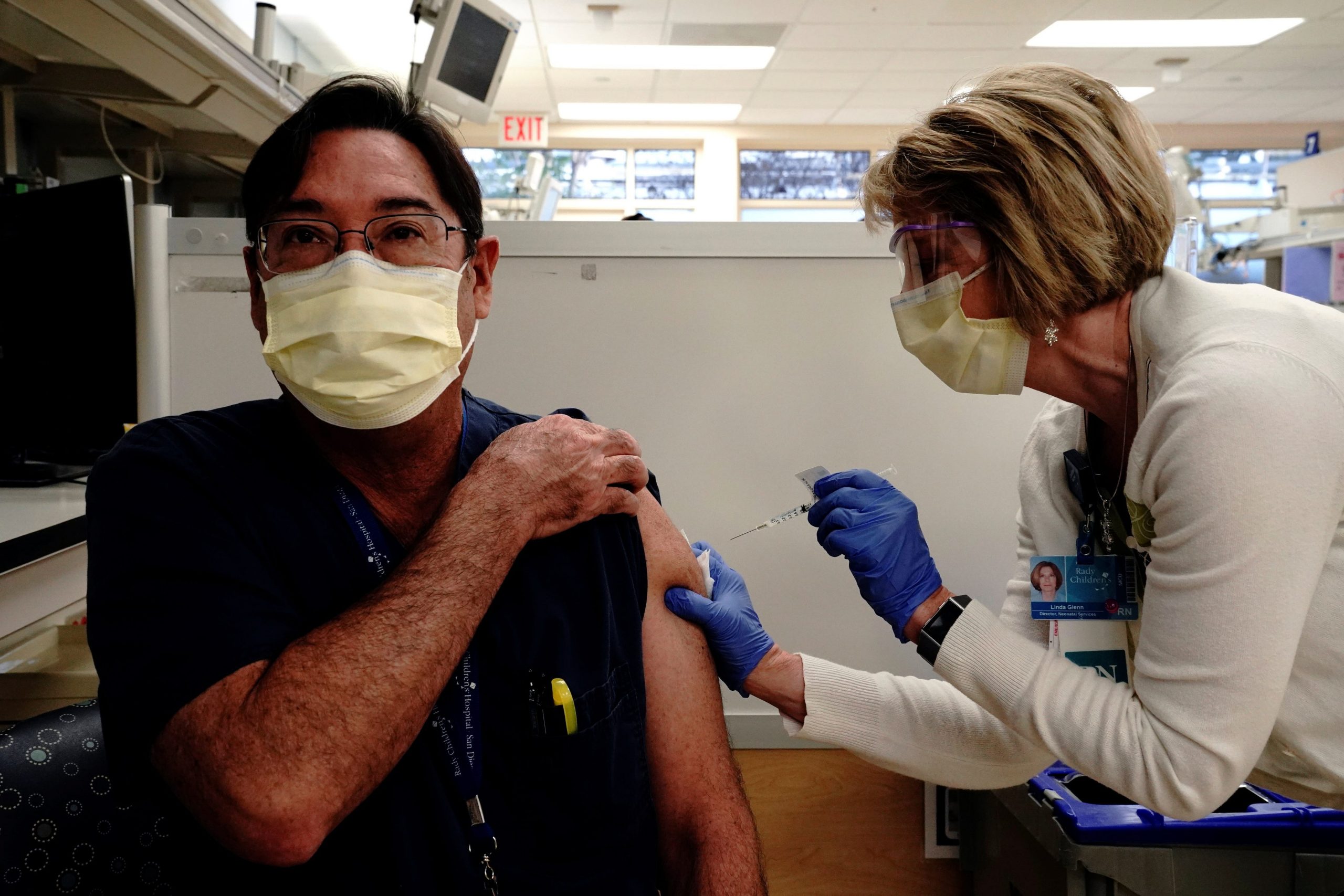 San Diego California COVID 19 Vaccine Moderna December 2020.JPG