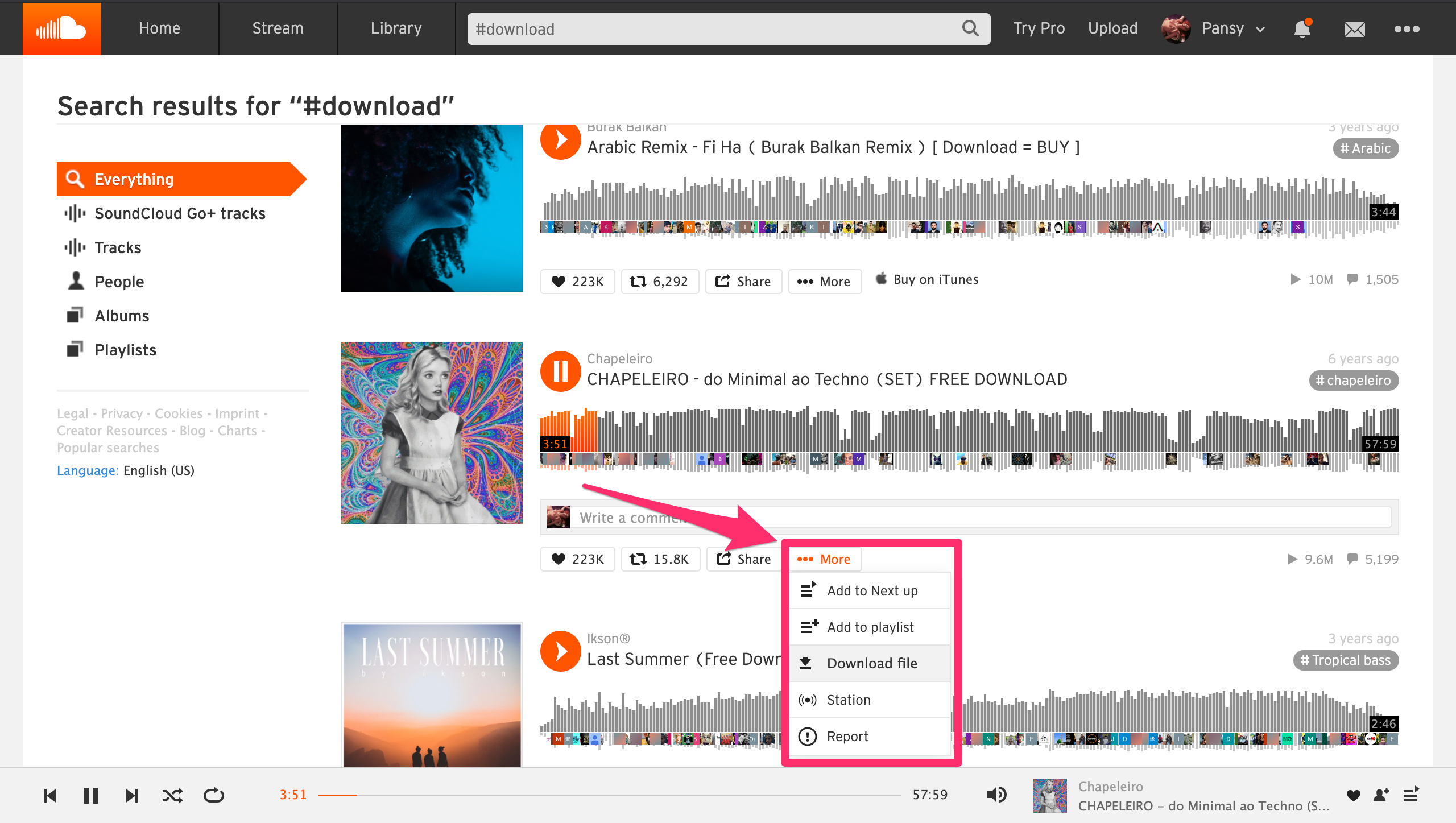 how to download music from soundcloud to pc
